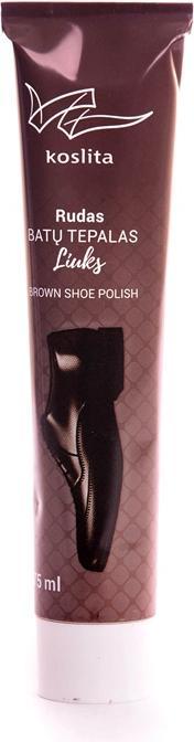 Actual product image essence Shoe Polisher Liuks Brown 75ml