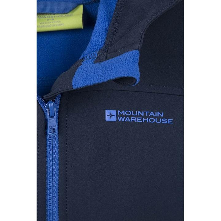 Actual product image Mountain Warehouse Exodus Softshell Jacket Water Resistant (128)