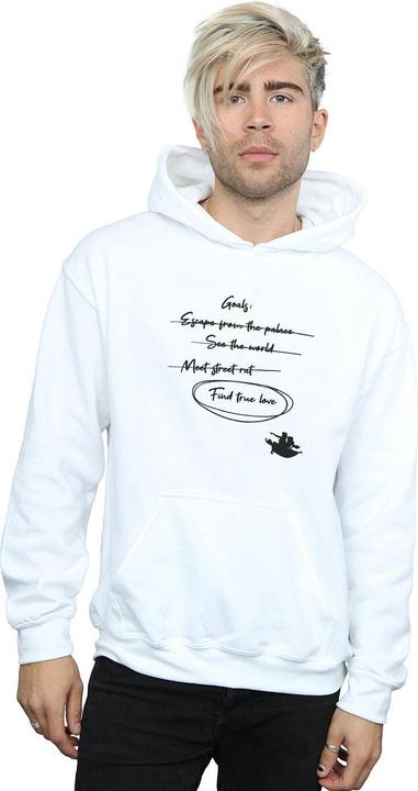 Actual product image Disney Mens Aladdin Jasmine Goals Hoodie (M)