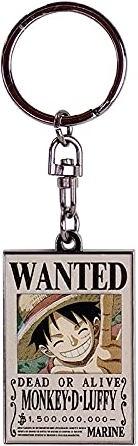 ABYstyle Portachiavi One Piece : Wanted Luffy (AX2)