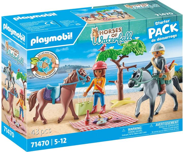 Produktbild Playmobil Reitausflug an den Strand mit Amelia und Ben (71470, Playmobil Horses of Waterfall)