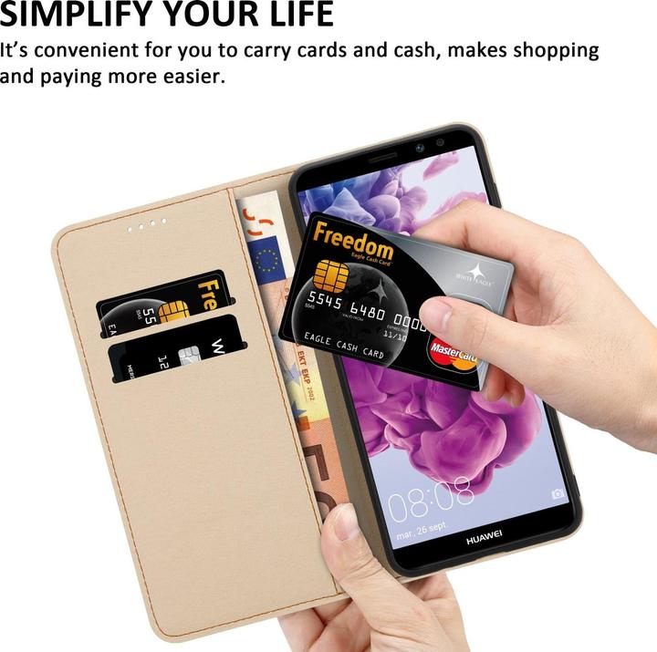 Produktbild Cadorabo Book Hülle mit Print für Huawei MATE 10 LITE (Huawei Mate 10 Lite)