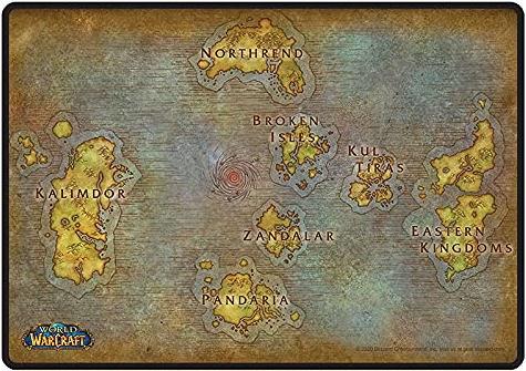 Image du produit ABYstyle Tappetino Mouse Gaming - World of Warcraft : Map