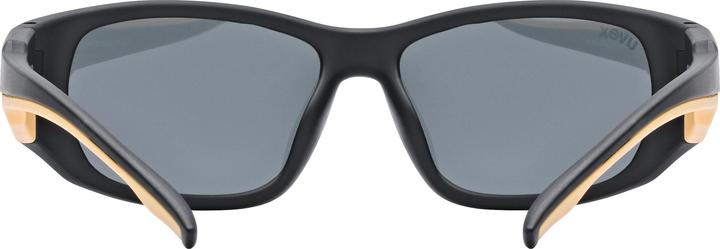 Actual product image Uvex Sports Na (Matt black, Mirror Silver)