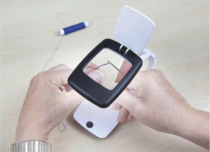 Actual product image Wedo Table loupe with LED lighting