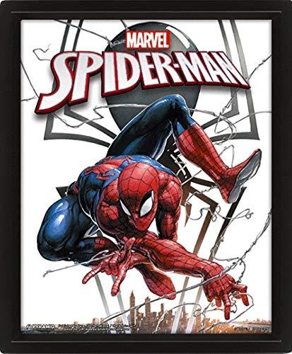 Immagine prodotto Pyramid Framed 3D Cornice Marvel Spider-man/Venom 26x20cm (26 x 20 cm)