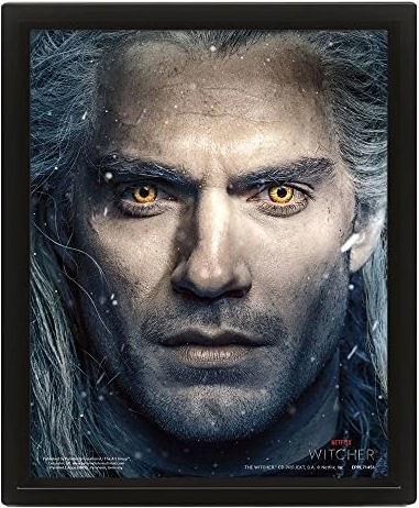 Image du produit Pyramid Framed 3D Cornice The Witcher Interwined 26x20cm (25,5 x 20,5 x 4,5 cm)