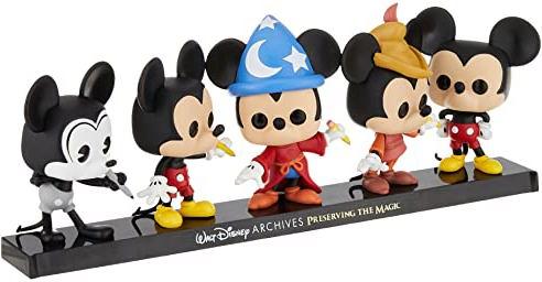 Actual product image Funko Pop! Disney Mickey 5 Pack Exclusive