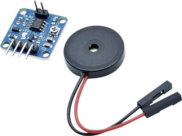 Image du produit Tru Components Capteur de vibrations piézoélectrique Convient à l'ordinateur monocarte Arduino