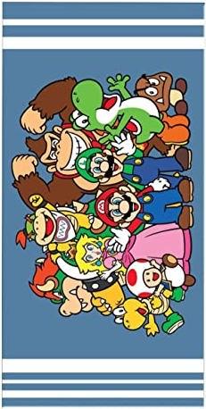 Actual product image GED Nintendo Telo Mare Cotone Super Mario Bros (140x70)