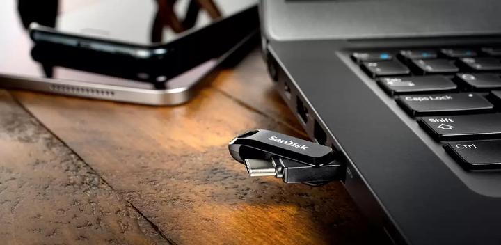 Actual product image SanDisk Ultra Dual Drive Go (1000 GB, USB 3.2, USB-C)