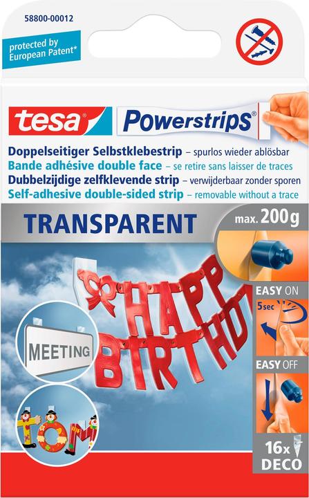 tesa Powerstrips Deco (0.20 kg)