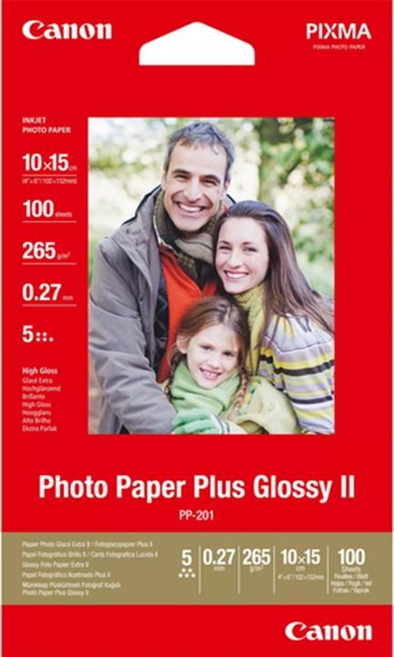 Produktbild Canon Glossy II (265 g/m², 102 x 152 mm, 100 x)