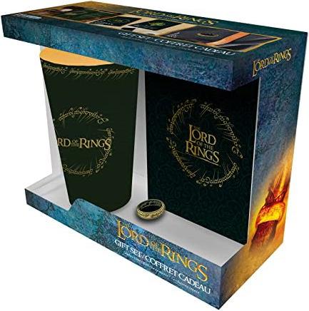 Actual product image ABYstyle Lord of the Rings GiftSet Bicchiere/Badge/Notebook The Ring