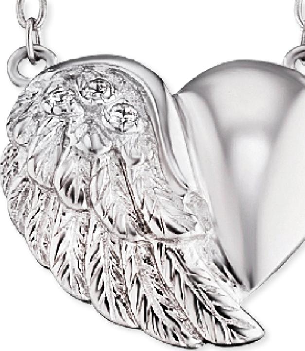 Actual product image Engelsrufer Necklace heart wings (925 silver, 40 - 44 cm)