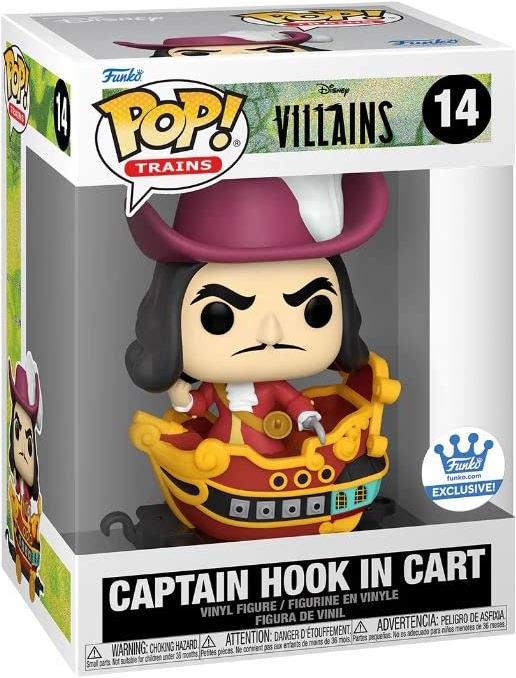 Image du produit Funko POP! Disney Train : Villains Captain Hook (14) EXM