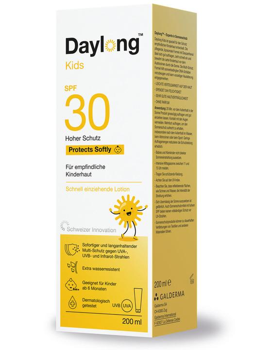 Produktbild Daylong Kids Lotion (Sonnenlotion, SPF 30, 200 ml, 250 g)