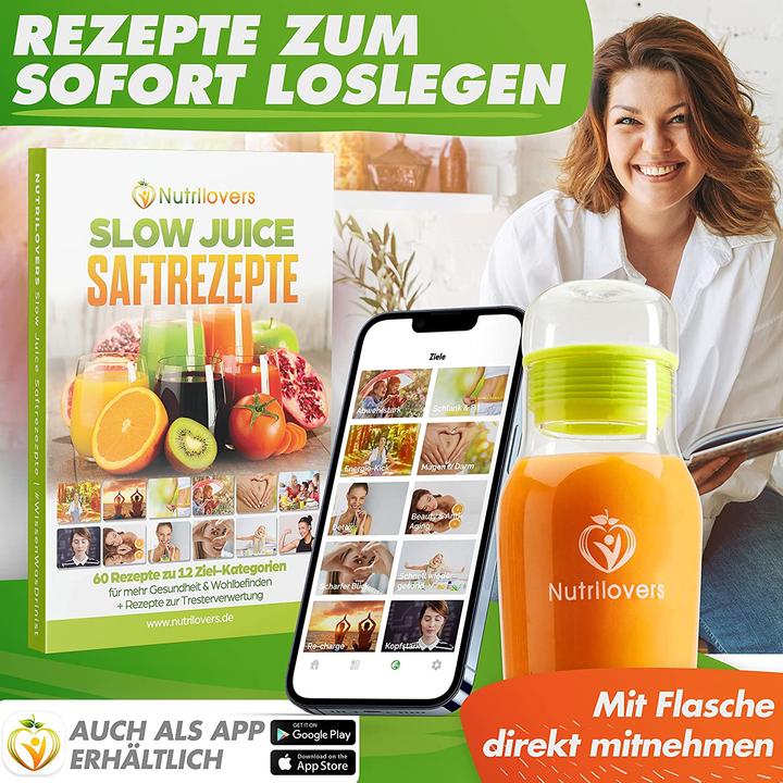 Produktbild Nutrilovers Slow Juicer MINI PRESS Black Berry
