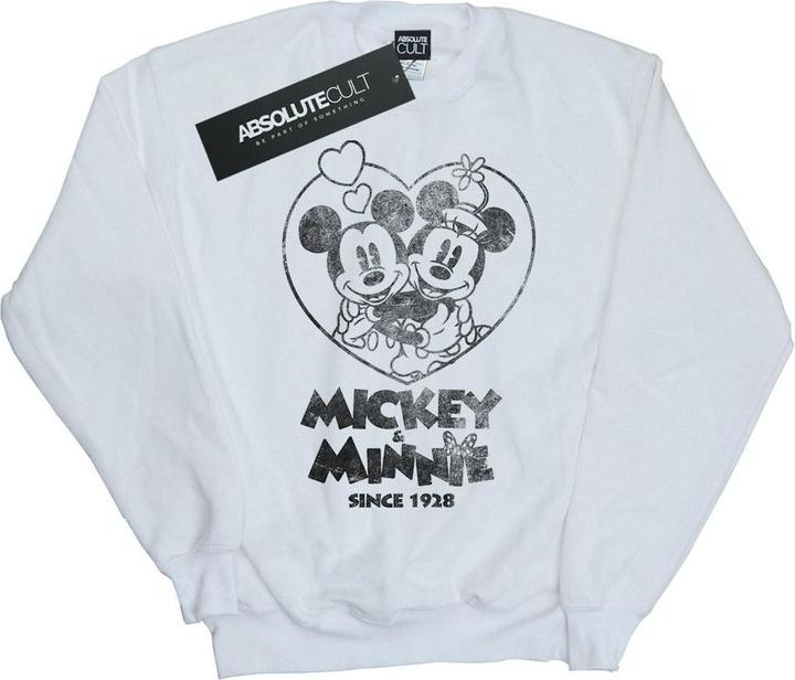 Immagine prodotto Disney Mickey And Minnie Mouse Since 1928 Felpa Donna (XXL)