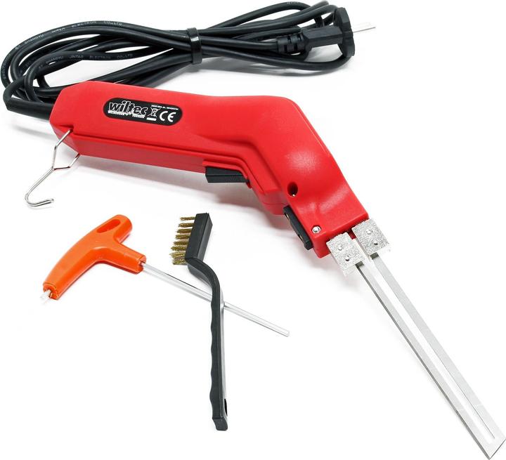 Produktbild Wiltec Styroporschneider 150W Heissdrahtschneider 4 Klingen Dämmstoffschneider