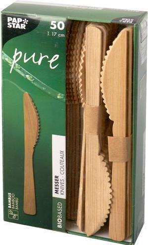 Actual product image Papstar Bamboo knife (50 x)