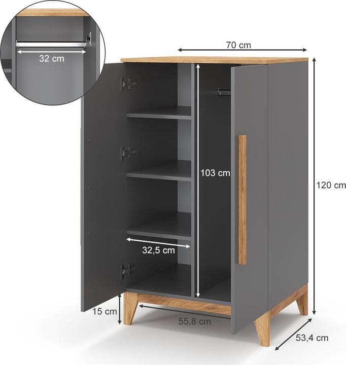 Actual product image VitaliSpa Malia (70 cm)