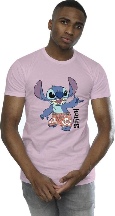 Actual product image Disney Mens Lilo & Stitch Bermuda Shorts T-Shirt (XL)
