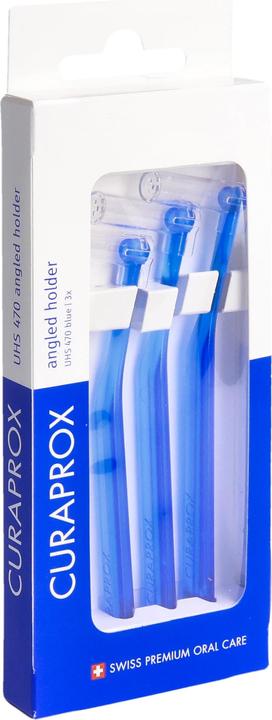 Produktbild Curaprox UHS 470 Halter abgewinkelt 3 Stk (3 x)