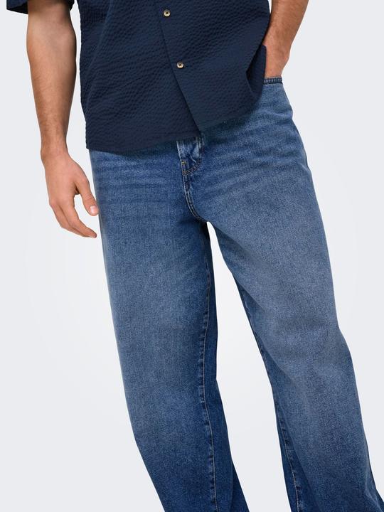 Immagine prodotto Only & Sons ONSFADE Hohe Taille Locker geschnitten Jeans Locker geschnitten (30)