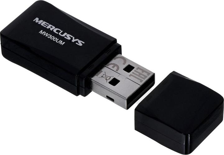 Actual product image Mercusys MW300UM Network Card Built-in USB (USB)