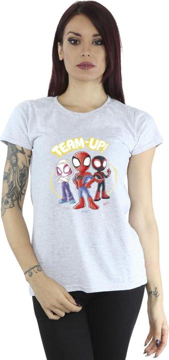 Image du produit - T-shirt SPIDEY AND HIS AMAZING FRIENDS SKETCH - Femme (S)