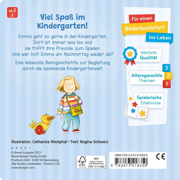 Produktbild Ravensburger Komm mit in den Kindergarten (Deutsch)