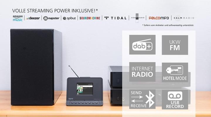 Actual product image Imperial Dabman i410 BT (DAB+, FM, Web radio, VHF, Bluetooth, Wi-Fi)