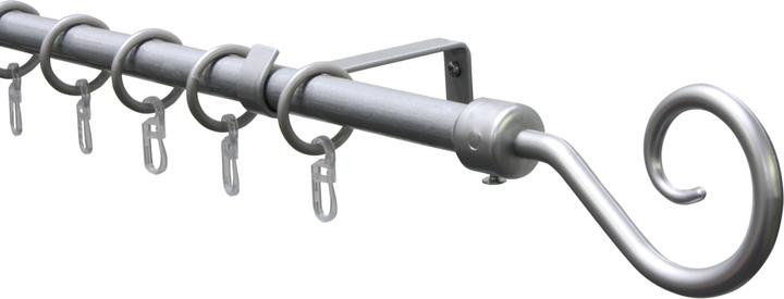 Produktbild Gardinia Gardinenstangen Set Hook 1-Lauf Ø 16/13 mm 130 - 240