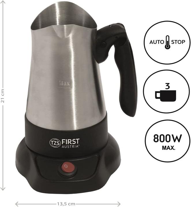Actual product image TZS First Austria Turkish mocha maker for 2 cups (2 T.)
