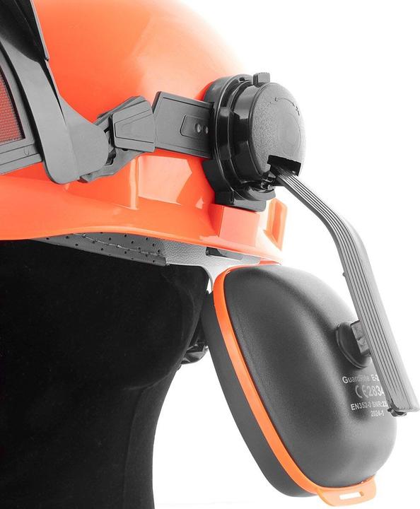 Actual product image Stahlwerk Forest helmet FH-100 ST with visor and hearing protection EN397 EN352 EN1731 (52 - 66 cm)