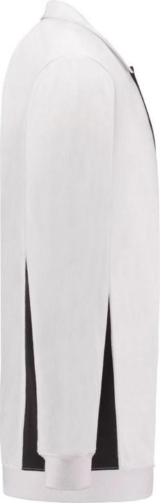 Produktbild Tricorp Sweatshirt Polokragen Bicolor Brusttasche WhiteDarkgrey Gr. XXL (XXL)