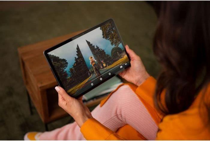 Actual product image Lenovo Tab P11 Plus (11", 128 GB, Slate Gray)