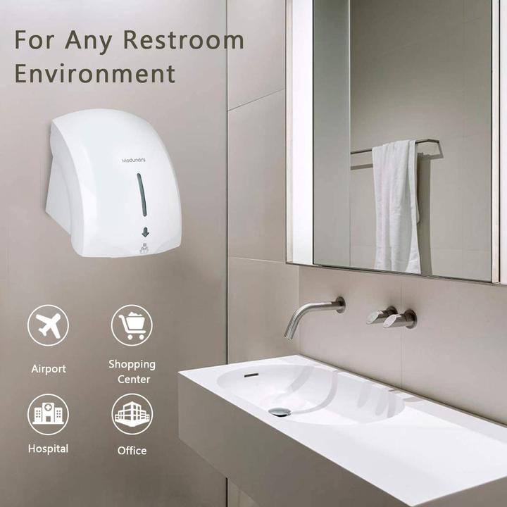 Actual product image Modundry Hand Dryer, White
