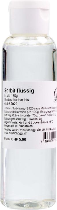 Actual product image miniSchoggi Sorbitol liquid (1 x)