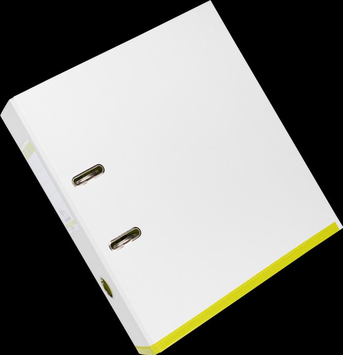 Immagine prodotto Elba Cartella myColour, larghezza dorso: 80 mm, bianco-verde chiaro DIN A4, copertina esterna (A4, 80 mm, 1 Pezzo/i)
