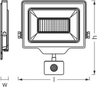 Image du produit Osram Floodlight Essential Sensor 100W 4000K 4099854429835 LED-Aussenstrahler mit (10000 lm, IP44)