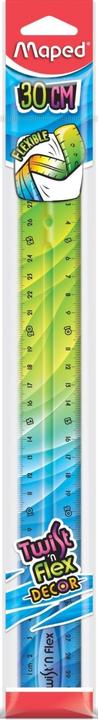 Immagine prodotto Maped Righello piatto Twist'n Flex DECOR, 300 mm, infrangibile (300 mm)