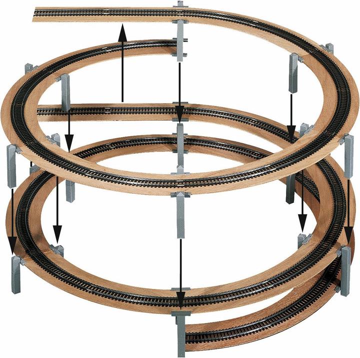 Produktbild Noch Gleiswendel-Komplettbausatz