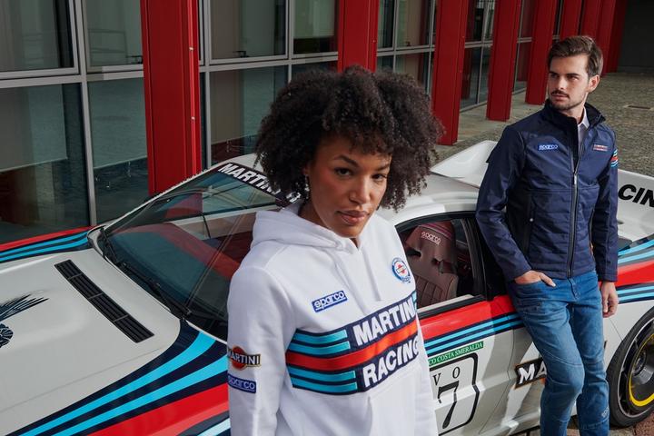 Immagine prodotto Sparco Martini Racing Felpa con cappuccio Lady (M)