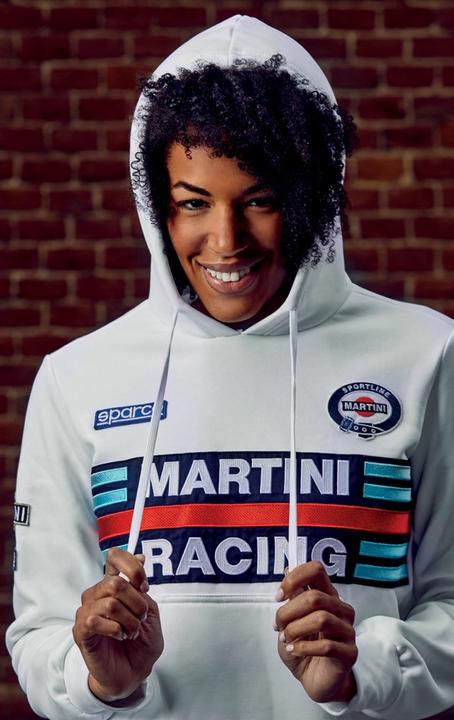 Immagine prodotto Sparco Martini Racing Felpa con cappuccio Lady (M)