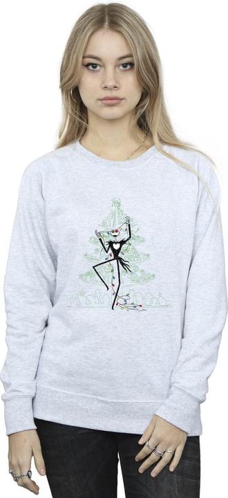 Produktbild Disney The Nightmare Before Christmas Tree Green Sweatshirt (XL)
