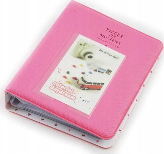 Loveinstant album voor 64 foto's voor Fujifilm INSTAX MINI 7 8 9 11 - roze