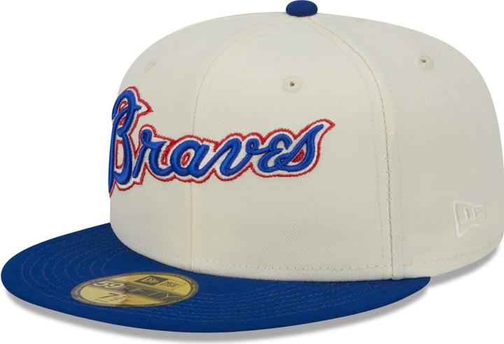 Actual product image New Era 59Fifty Fitted Cap - RETRO Atlanta Braves - 7 7/8 (7 7/8)