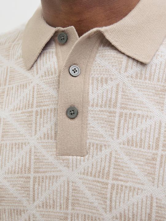 Produktbild Jack & Jones Jprkalvin Knit Polo Ss Styd Ss25 (S)